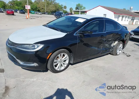2016 Chrysler 200 Limited из США, поврежденный, VIN 1C3CCCAB7GN177507